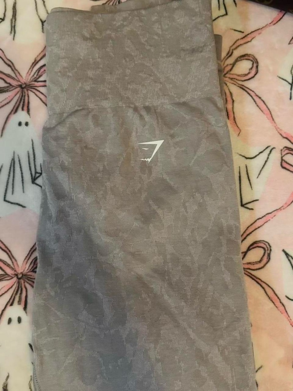 Size S Grey Gymshark Butt lifting high-waisted leggings